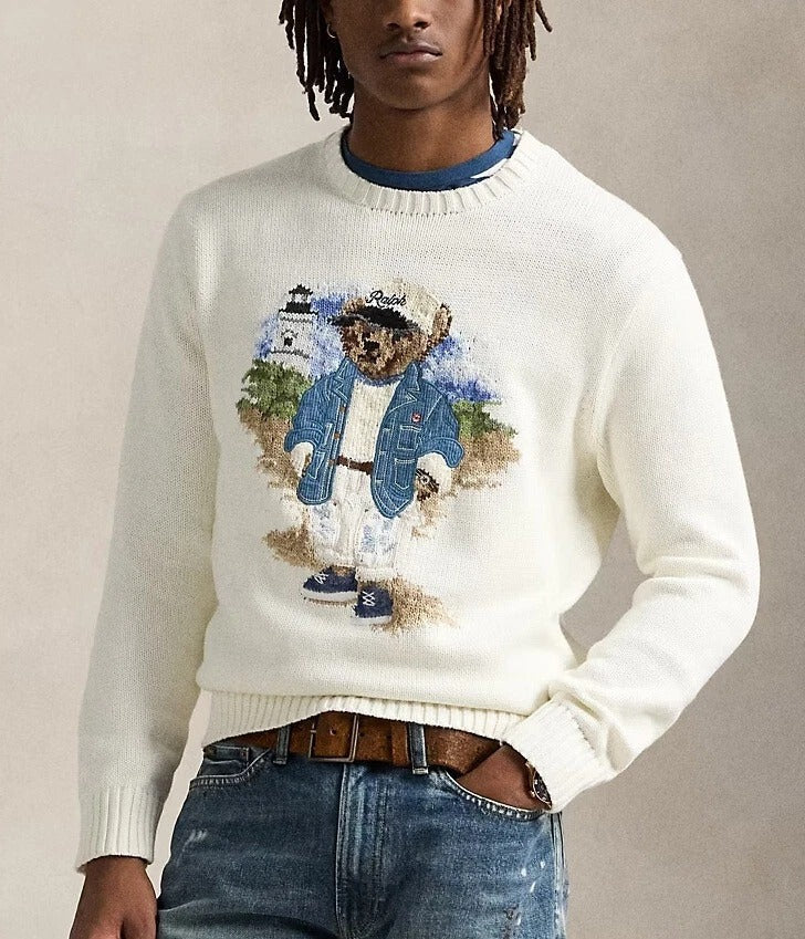 Sweater R&L | Blue Polo Bear